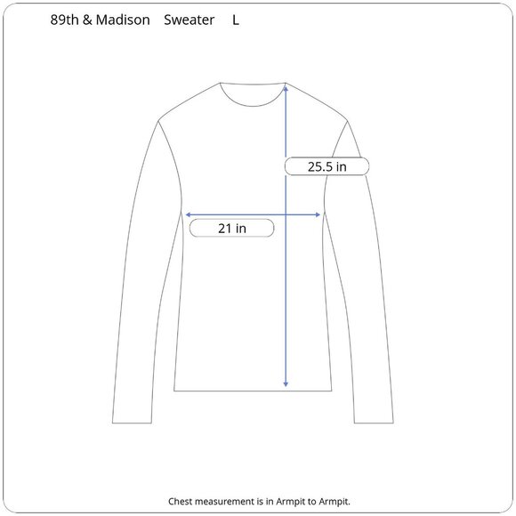 89th & Madison Sweater L B/W Houndstooth Knit Raglan Sleeve Winter Cozy Pullover - Picture 3 of 8